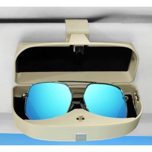 2019 Car Glasses Case Box Sunglasses Storage Pockets for Geely Vision SC7 MK CK Cross Gleagle SC7 Englon SC3 SC5 SC6 SC7 Panda