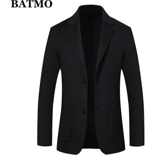 BATMO 2021 new arrival autumn wool casual blazer men,mens jackets 88021