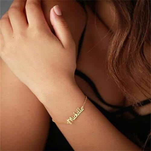 Noelia Personalized Name Bar Bracelet Stainless Steel Custom Engraved Bracelet Custom Name Bracelet Love Gift for Couples Gift