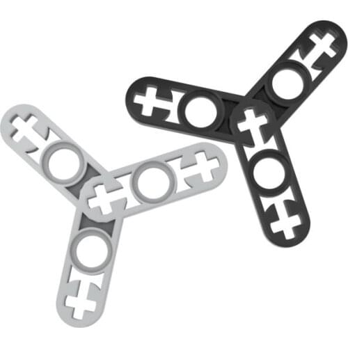 BuildMOC 44374 3-leaf with hole arm ldd44374 For Building Blocks Parts DIY Construction Classic Brand gif