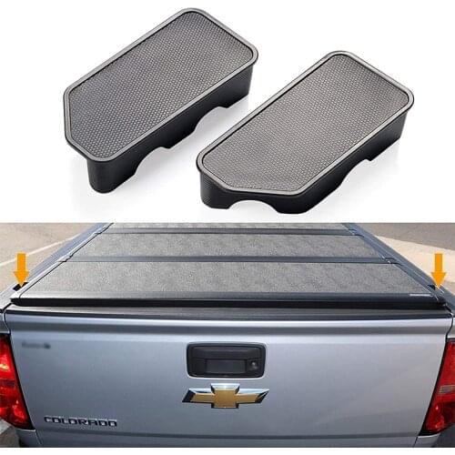 For Chevrolet Colorado GMC Canyon 2015 2016 2017 2018 2019 2020 Truck Bed Rail Stake Pocket Cover Caps Hole Plugs Accessories