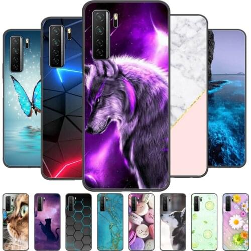 For Huawei Nova 7 Nova7 SE Case Silicon Back Cover Phone Case For Hawei Nova 7 5G Case Nova 7SE Nova 7i bumper Funda Bag Shells