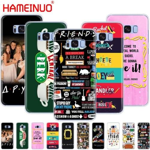 HAMEINUO TV Serie Hot TV Show Freunde cell phone case cover for Samsung Galaxy S9 S7 edge PLUS S8 S6 S5 S4 S3 MINI