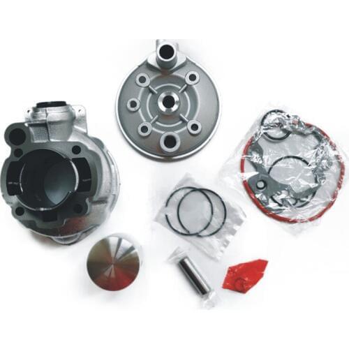 Motorcycle Cylinder with piston kit and head AM3-AM6 TZR DT XP6 XR6 50 Zylinder Kolben CYLINDER 70 80 49mm 12mm pin 2 ring
