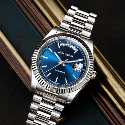 IRONWATCH Mens Stainless Steel Watch