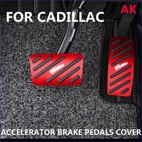 Cadillac Accelerator Pedal Brake Pedals Cover Aluminum Alloy For XT4/5/6 CT4/5/6 XTS ATSL ATS Car Interior Accessories