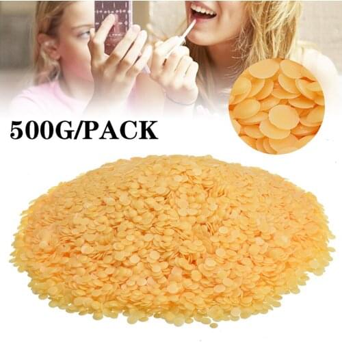 Newest 500g 1Pack Natural Candelilla Wax No Added Safe Soy Lipstick Cosmetics Fit For DIY Cosmetic Lipstick Making Supplies