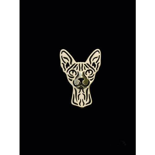 New Trendy cute Sphynx cat brooches pet broach fashion jewelry 1pcs