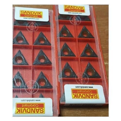 ORIGINAL 10PCS CARBIDE INSERT TCMT11T304-PF4215