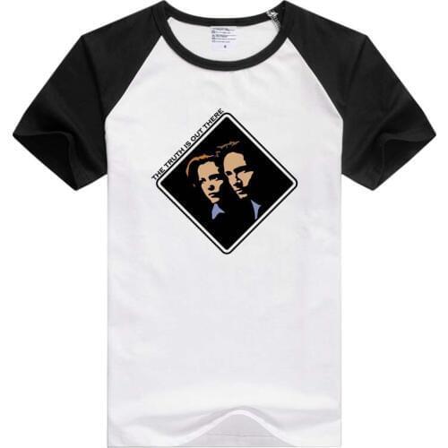 The truth is out there short sleeve casual Men Women T-shirt Comfortable Tshirt Cool Print Tops GA983