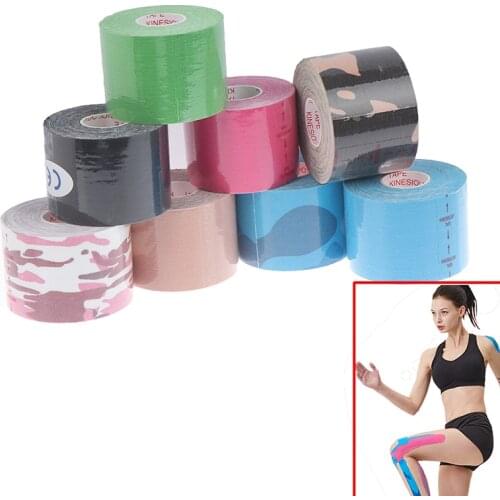 Sports tape Kinesiotape Elastic Adhesive Bandage Muscle Tapes Bandage Football Kinesiology Tape Sport Taping First Aid