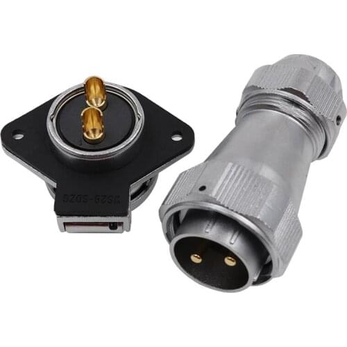 WY28 TE+ZG M28 Waterproof Wire Cable Connector Power Adapter 2 3 4 7 10 12 16 17 20 24 26 Pin Aviation Male Plug Female Socket