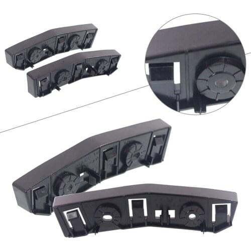 1Pair Car Front Bumper Bracket Set LH & RH Outer Upper For 2014-2015 Jeep Cherokee