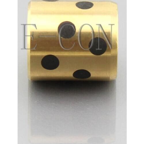 1PCS JDB Oilless Graphite Lubricating Brass Bearing Bushing Sleeve 15x21x20mm