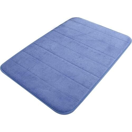 1 Pcs Absorbent Soft Memory Foam Mat Bath Bathroom Bedroom Floor Shower Rug Decor Doormats For Home Office