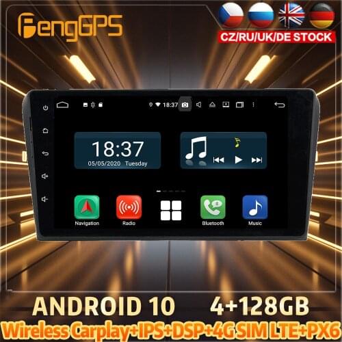 128G Android10 PX6 DSP For MAZDA 3 2004 2005 2009 Car DVD GPS Navigation Auto Radio Stereo Video Multifunction CarPlay HeadUnit