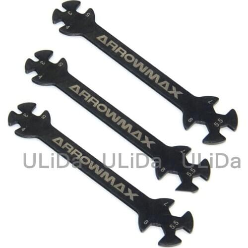 3pcs AM ARROWMAX Special Tool Wrench For RC Car Model Turnbuckles & Nuts - 181090