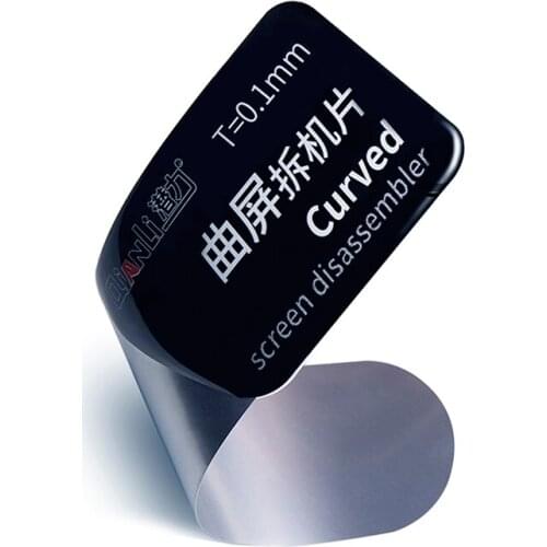 5pcs/lot Mobile Phone Curved Screen Pry Opening Tool Ultra Thin Steel Card for Samsung Curved Screen Repair Tools Set