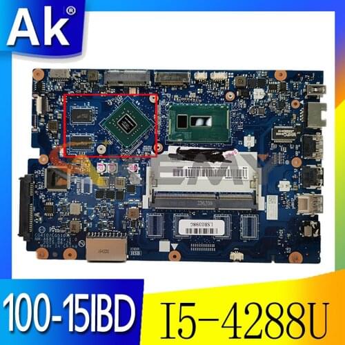 Akemy For Lenovo Ideapad 100-15IBD B50-50 Brand New Motherboard NM-A681 I5 4288U CPU GT920M 2GB GPU Tested Ok FRU 5B20M97359