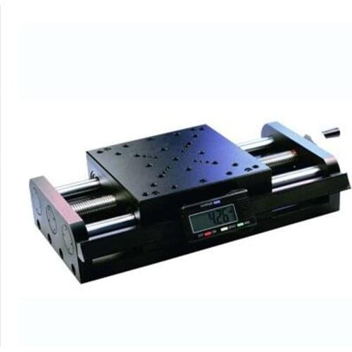 SSP-302MP Digital Manual Stage, High precision Micrometer Screw Linear Translation Platform, Displacement Station, 75mm Travel