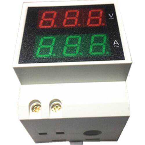 Digital LED AC Voltmeter Ammeter AC200-450V AC0-100A Voltage Current Meter Dual Display Panel Energy Meter Tester Monitor