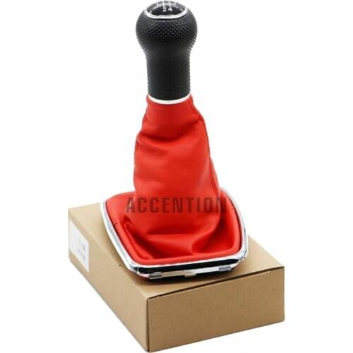 For VW Golf 4 MK4 Jetta 4 Varaint Bora 1998 1999 2000 2001 2002 - 2006 New 5 / 6 Speed Car Gear Shift Knob With Boot 23MM