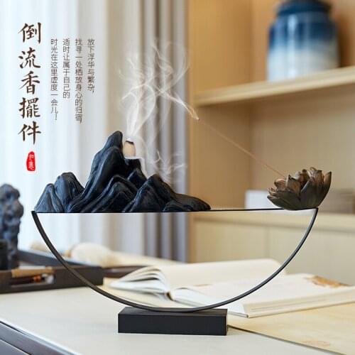 Zen furnishing articles Rockery modelling incense living room decoration Office furnishing articles