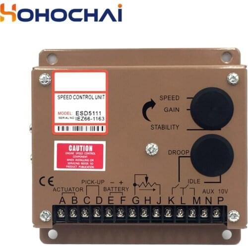 ESD5111 Generator Speed Control Unit ESD5120 Engine Electric Speed Governor ESD5131 Controller Diesel Genset Spare Parts