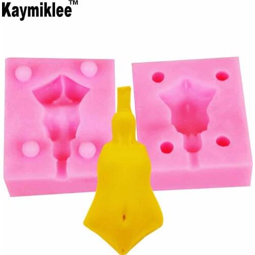 M857 Woman Doll Candle Moulds Soap Mold Kitchen-Baking Resin Silicone Form Home Decoration 3D DIY Clay Craft Wax-Making