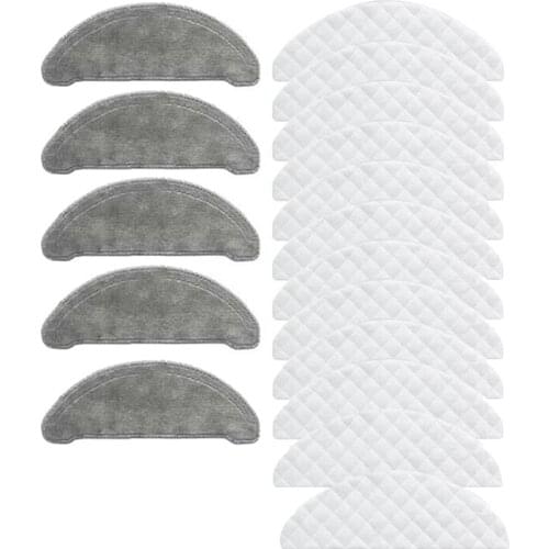 HOT！-Mop Cloth Disposable Wipes for ROIDMI EVE Plus Vacuum Cleaner Parts Household Cleaning Replace Tools Accessories