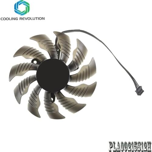 87MM PLA09215S12H T129215SU DC12V Graphics fan RTX2060 RTX 2070 MINI ITX OC for GIGABYTE GeForce RTX 2060 RTX 2070 MINI ITX OC