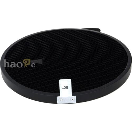 Haoge 180mm 50° Honeycomb Honey Comb Disc Grid for Profoto Zoom Reflector 2 II