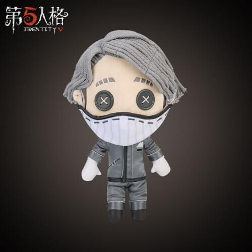 Game Identity V Departures Aesop Carl Anime Cosplay Doll Plush Throw Pillow Plushie Toy Change suit Dress Up Clothing Xmas Gifts