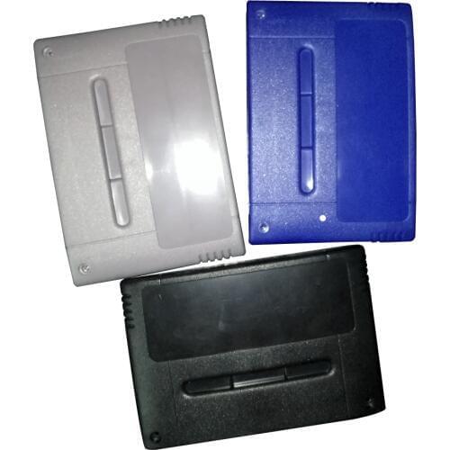 Xunbeifang Game Cartridge Replacement Plastic Shell For SNES game Console 16bit game card shell with Screws PAL/JP