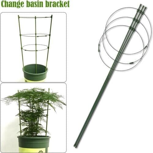 Potted Plant Fixture Basin Traction Vine Climbing Rack Flower Pot Stand Planter