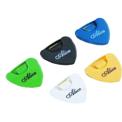 CB46 Guitar Pick Plectrum Holder Case Box Portable Acoustic Electric Part 5pcs