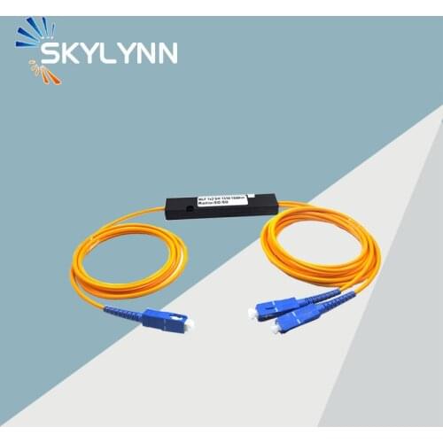 SC/UPC Connector 1:2 1:4 1:8 1:16 1:32 ABS Box Fiber Optic PLC Splitter for FTTH