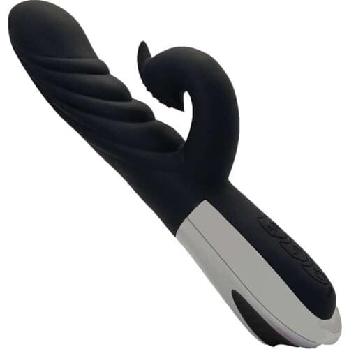 Silicone Wand Vibrator Ribbed Vibrating Dildo Anal Plug Clitoris Massage Female Masturbator Pussy Stimulate Orgasm Sex Toys KG