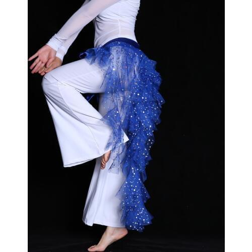 Belly Dance Hips Scarf New Style Belly Dance Costumes Sequins Belly Dance Hip Scarf for Women Belly Dancing Belts 6 Colors