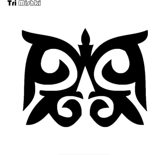 Tri mishki HZX1376 kazahskij ornament car sticker Vinyl Decals Waterproof sticker on Car Body Rear Window