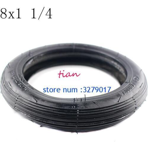 Free Shipping 8x1 1/4 Inch Good Reputation tube fits motorcycle Tire for Scooter A-Folding Bike Electric / Gas Scooter Tyre
