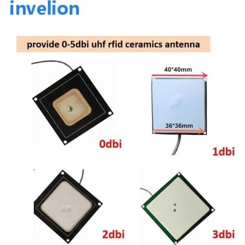 Embedded 0dbi 1dbi 2dbi 3dbi 5dbi uhf rfid ceramics antenna sma/ipex interface optional for Android module