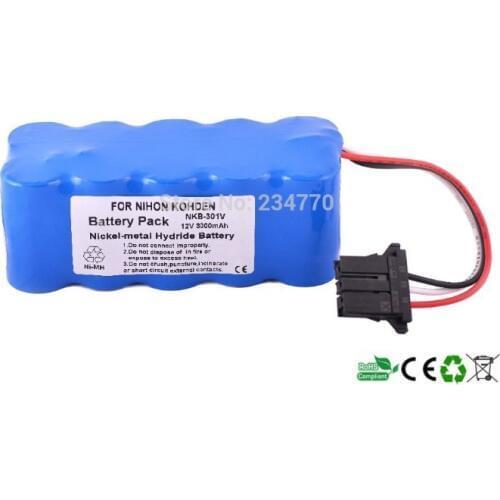 Replacement for Nihon Kohden Defibrillator TEC-5500 TEC-5521 TEC-5521CTEC-5521E TEC-5521K TEC-5531 TEC-5531E Medical batteries