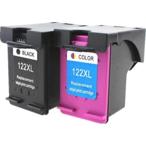 Refill Ink Cartridge 122XL CH563H CH564H for HP Deskjet 1000 1050 1510 2000 2050 2540 3000 3050 1050A 2050A 3050A Show Ink Level