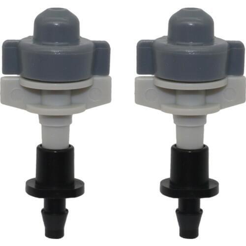 Misting Nozzles with 4mm Barbed Greenhouse Irrigation sprinkler Garden Micro Atomization Nozzles Agriculture tools 20 Pcs