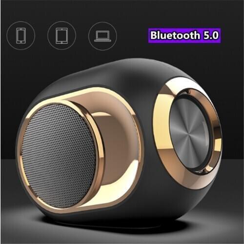 V5.0 Bluetooth Speaker TWS Portable Wireless Loudspeakers For Phone PC Waterproof Outdoor Stereo Music Support TF AUX USB FM
