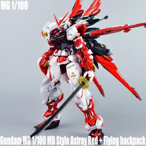 DABAN 8806 MG 1/100 MB Astray Red Frame With Flight Equipment Gundam Assembled Action Figure Model Toys