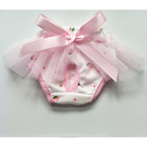 Dog Physiological Pants Female Dog Shorts Panties Underwear Chihuahua Poodle Bichon Pug French Bulldog menstruation Diaper