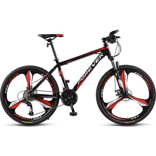 Mountain bike mens and womens variable speed cross-country bicycle racing double shock absorption adult