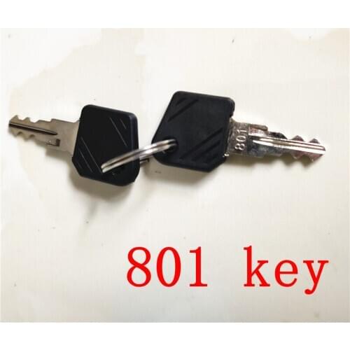 2pcs Linde forklift parts 0009730419 801 key used on 335 336 electric truck E16 E20 E25 E30